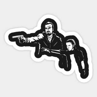 Eleven and Hopper Sticker